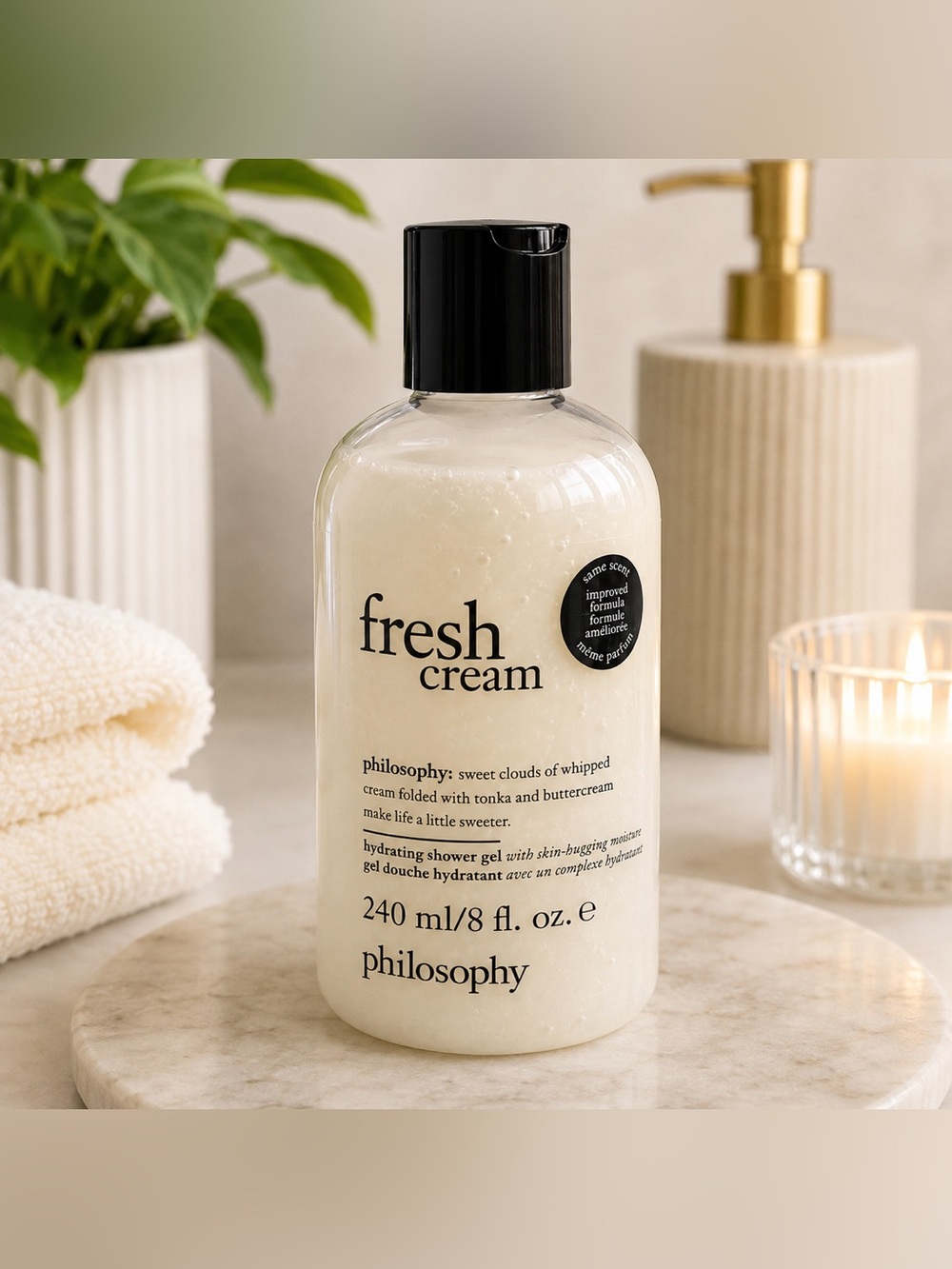 Philosophy Fresh Cream Hydrating Shower Gel – 8 oz